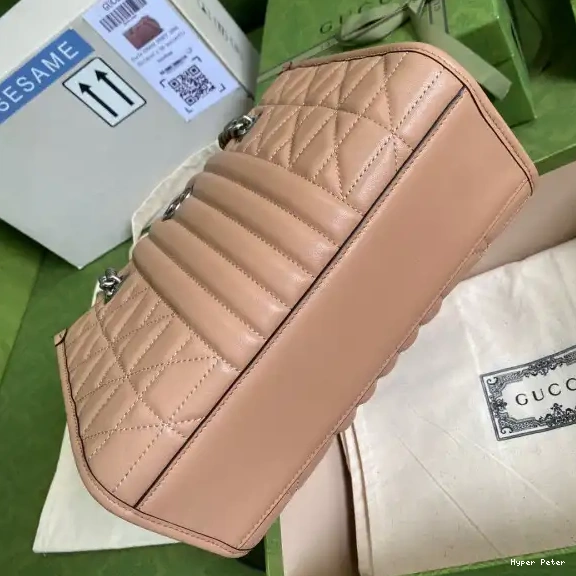 Hyperpeter Bag Tote GUCCI Marmont GG 0523